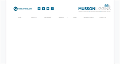 Desktop Screenshot of mussonliggins.co.uk