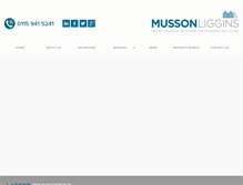 Tablet Screenshot of mussonliggins.co.uk